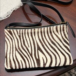 Banana Republic Haircalf Crossbody Bag